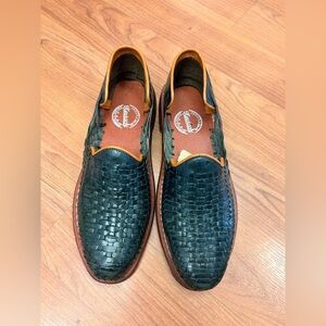 Handmade Men’s Leather huarache shoes Size 11 Made In Mexico